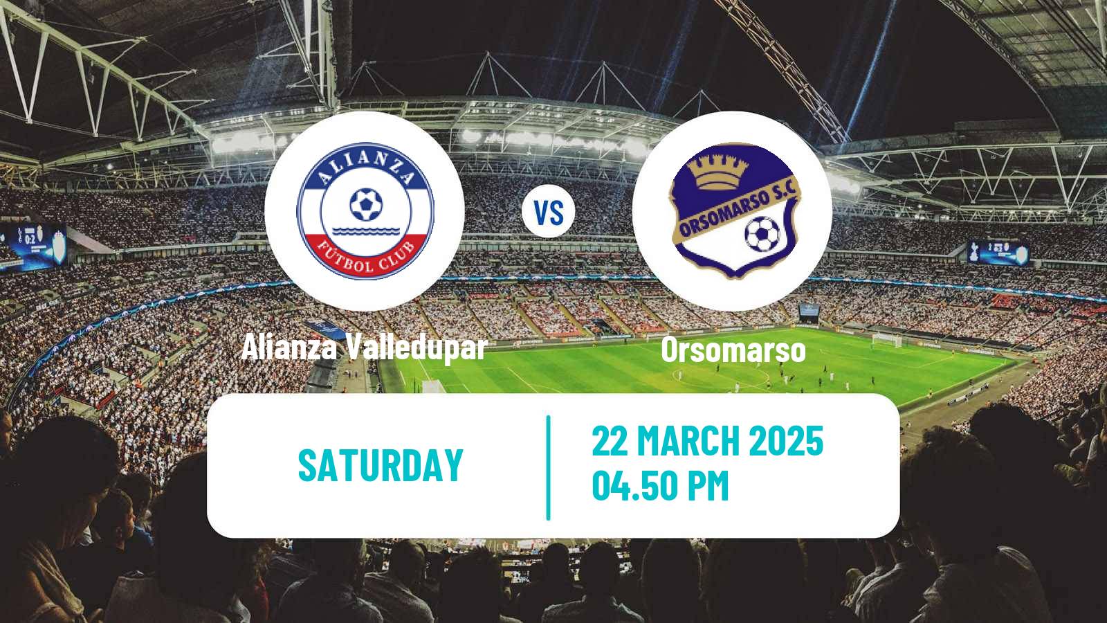Soccer Colombian Liga Women Alianza Valledupar - Orsomarso
