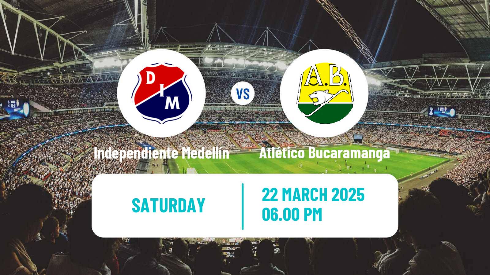 Soccer Colombian Liga Women Independiente Medellín - Atlético Bucaramanga