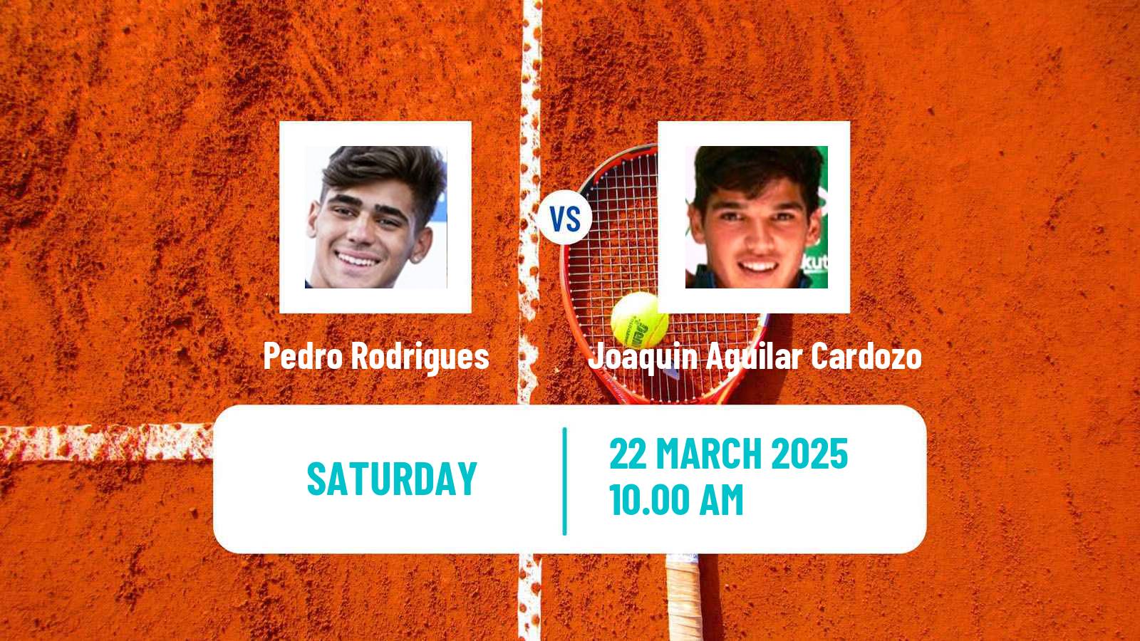 Tennis ITF M15 Villa Maria Men Pedro Rodrigues - Joaquin Aguilar Cardozo