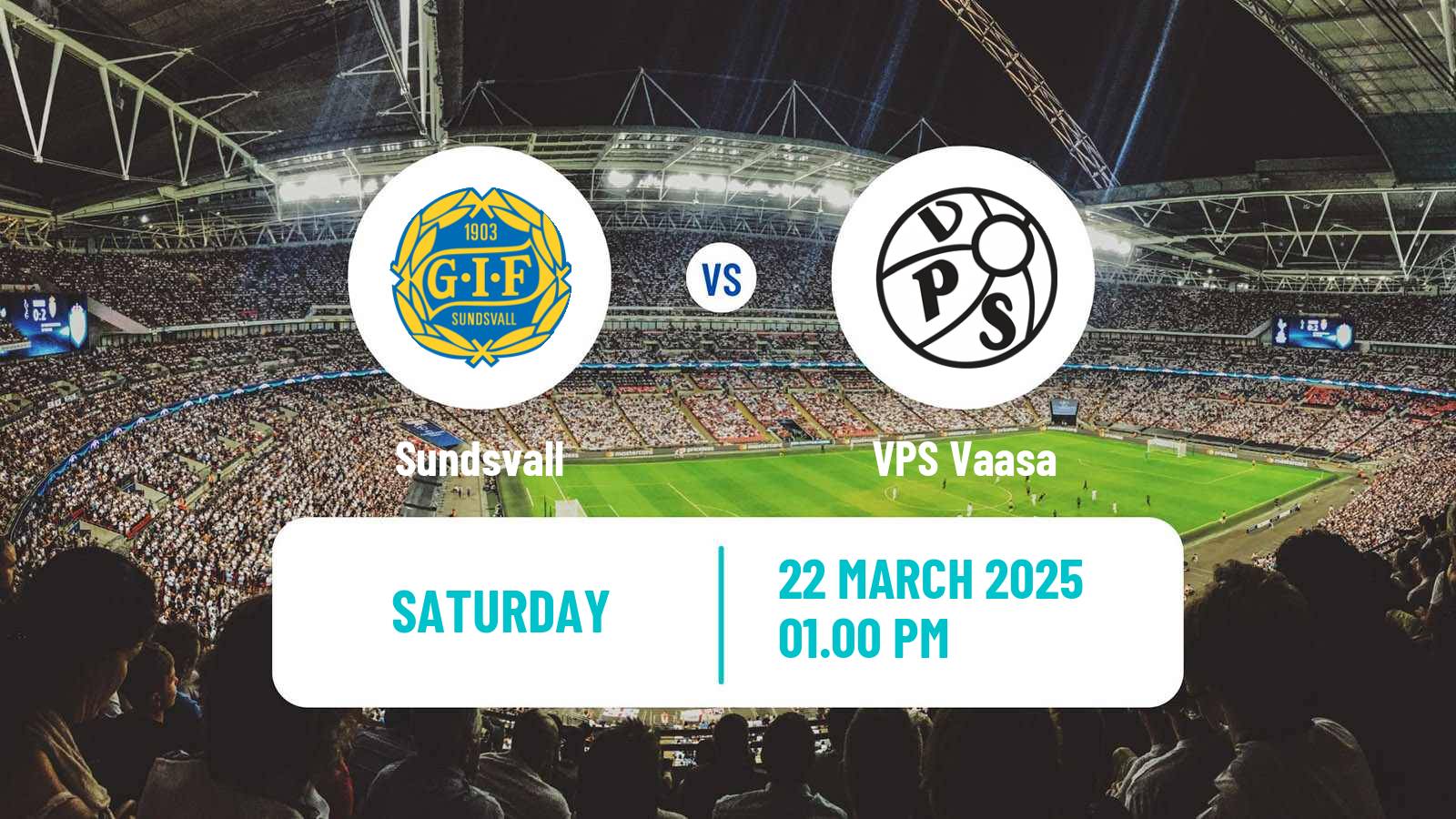 Soccer Club Friendly Sundsvall - VPS Vaasa