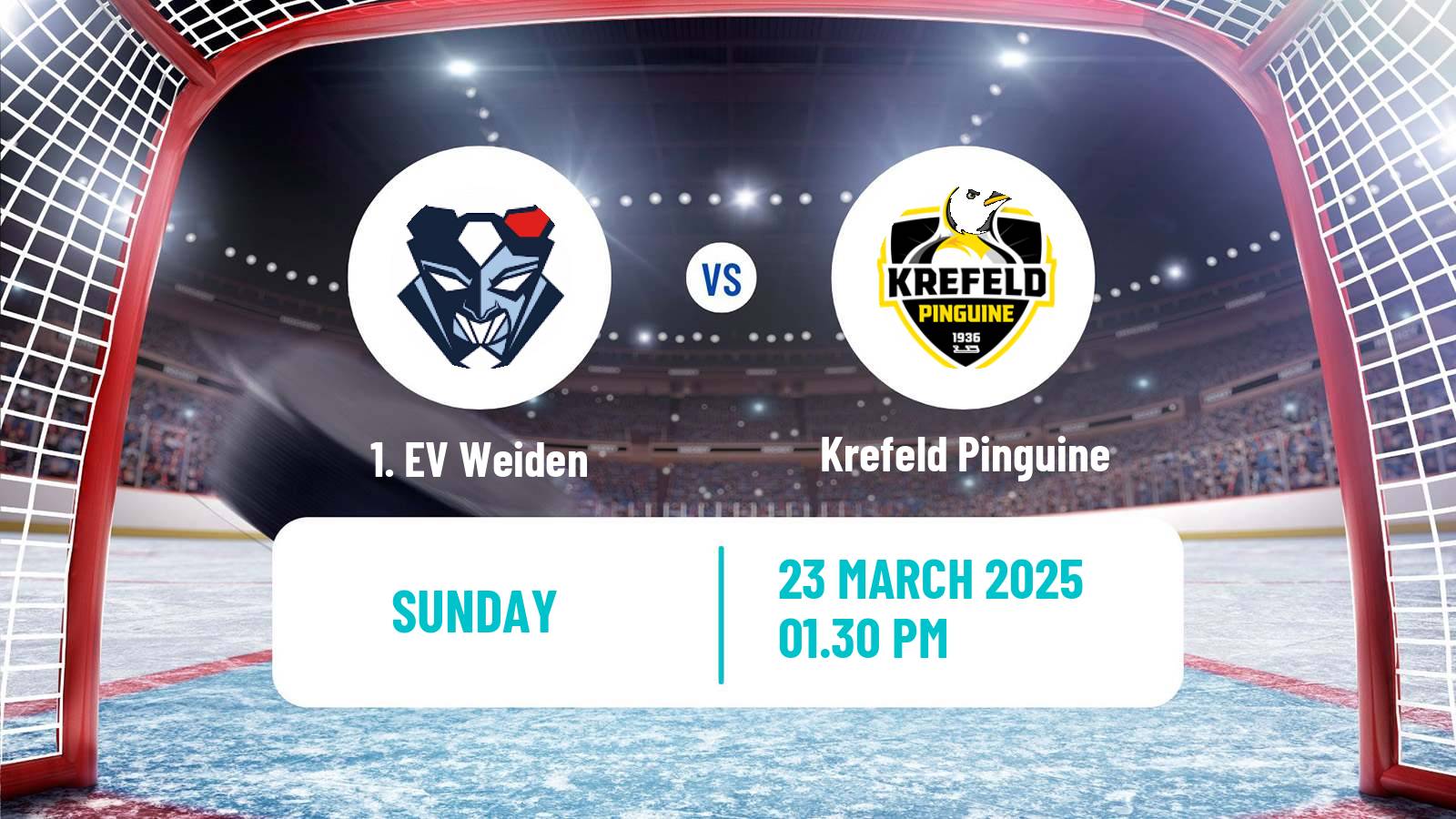 Hockey German DEL2 Weiden - Krefeld Pinguine
