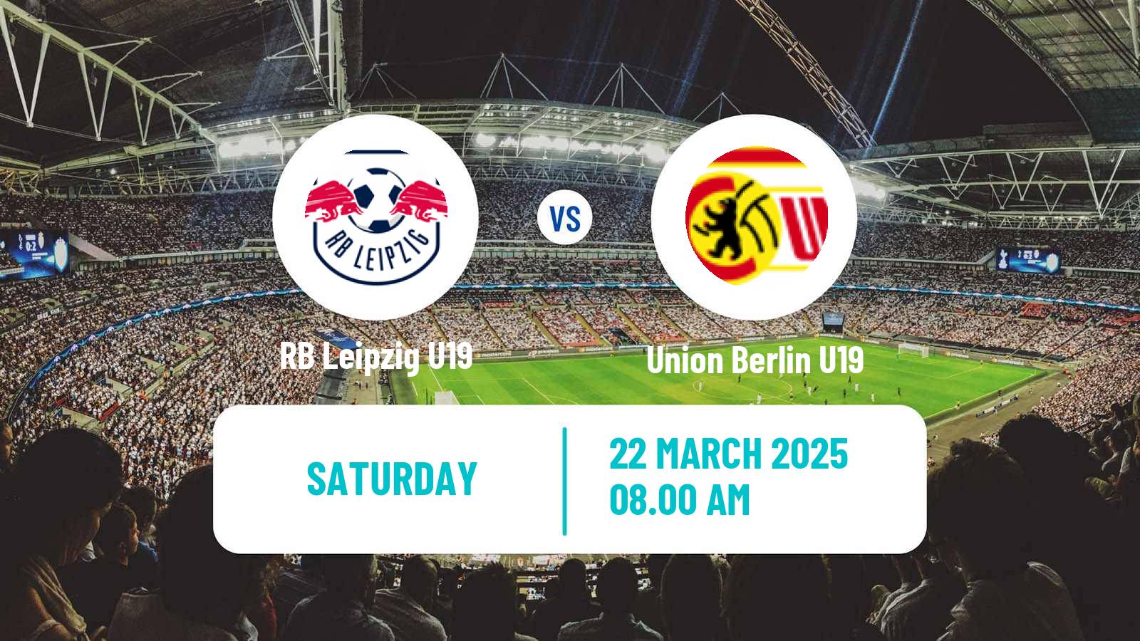 Soccer German DFB Youth League RB Leipzig U19 - Union Berlin U19