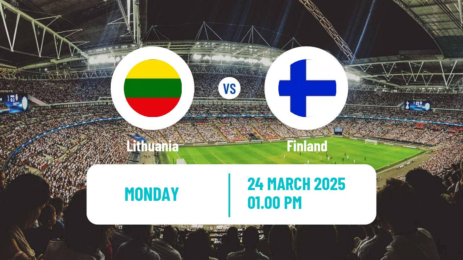 Soccer FIFA World Cup Lithuania - Finland