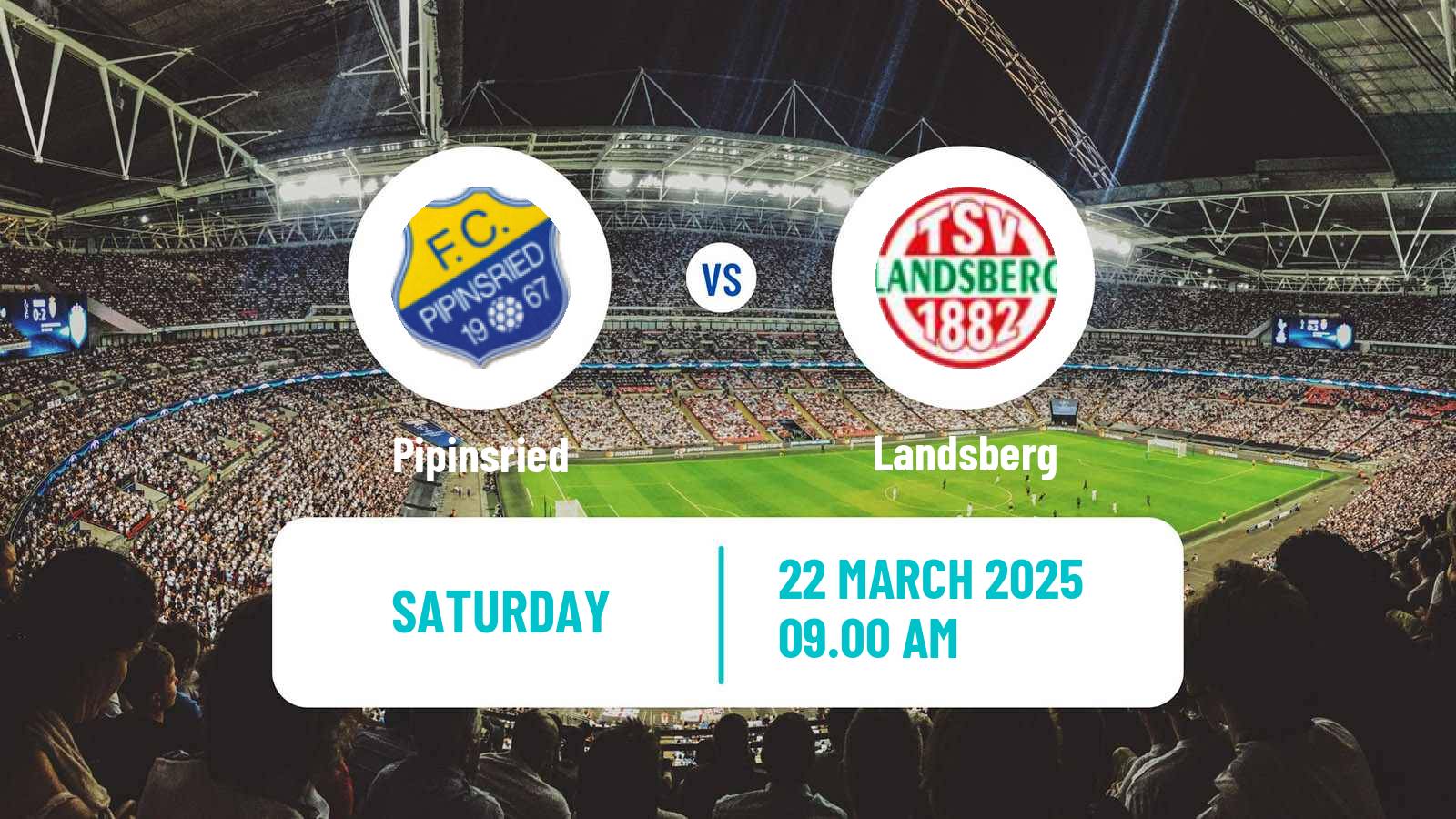 Soccer German Oberliga Bayern Süd Pipinsried - Landsberg