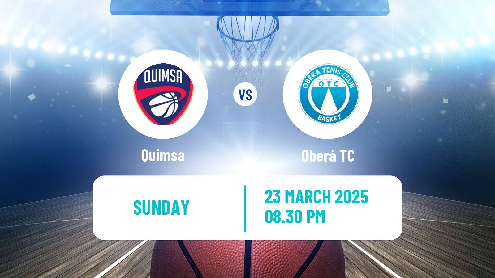 Basketball Argentinian LNB Quimsa - Oberá TC