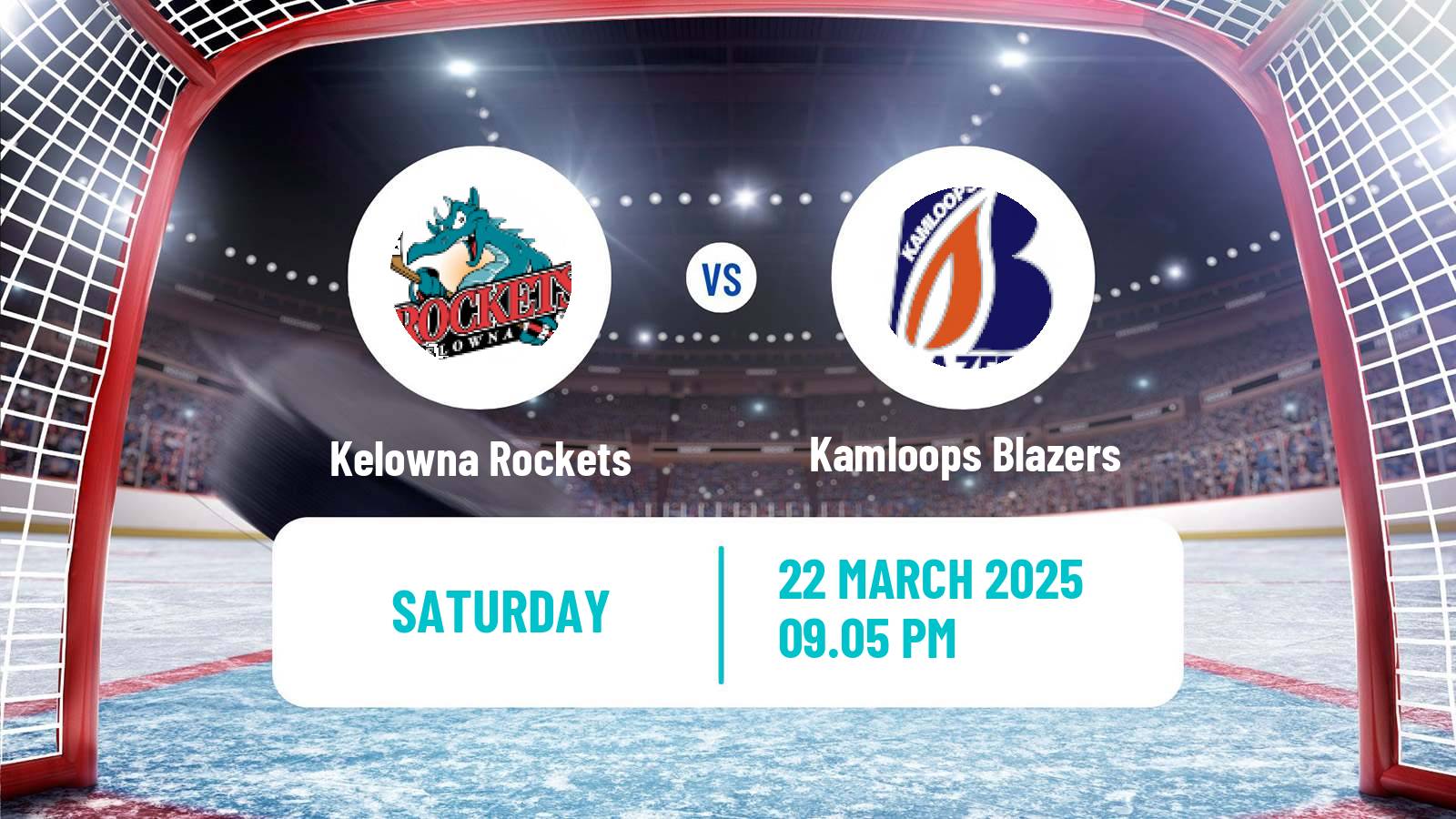 Hockey WHL Kelowna Rockets - Kamloops Blazers