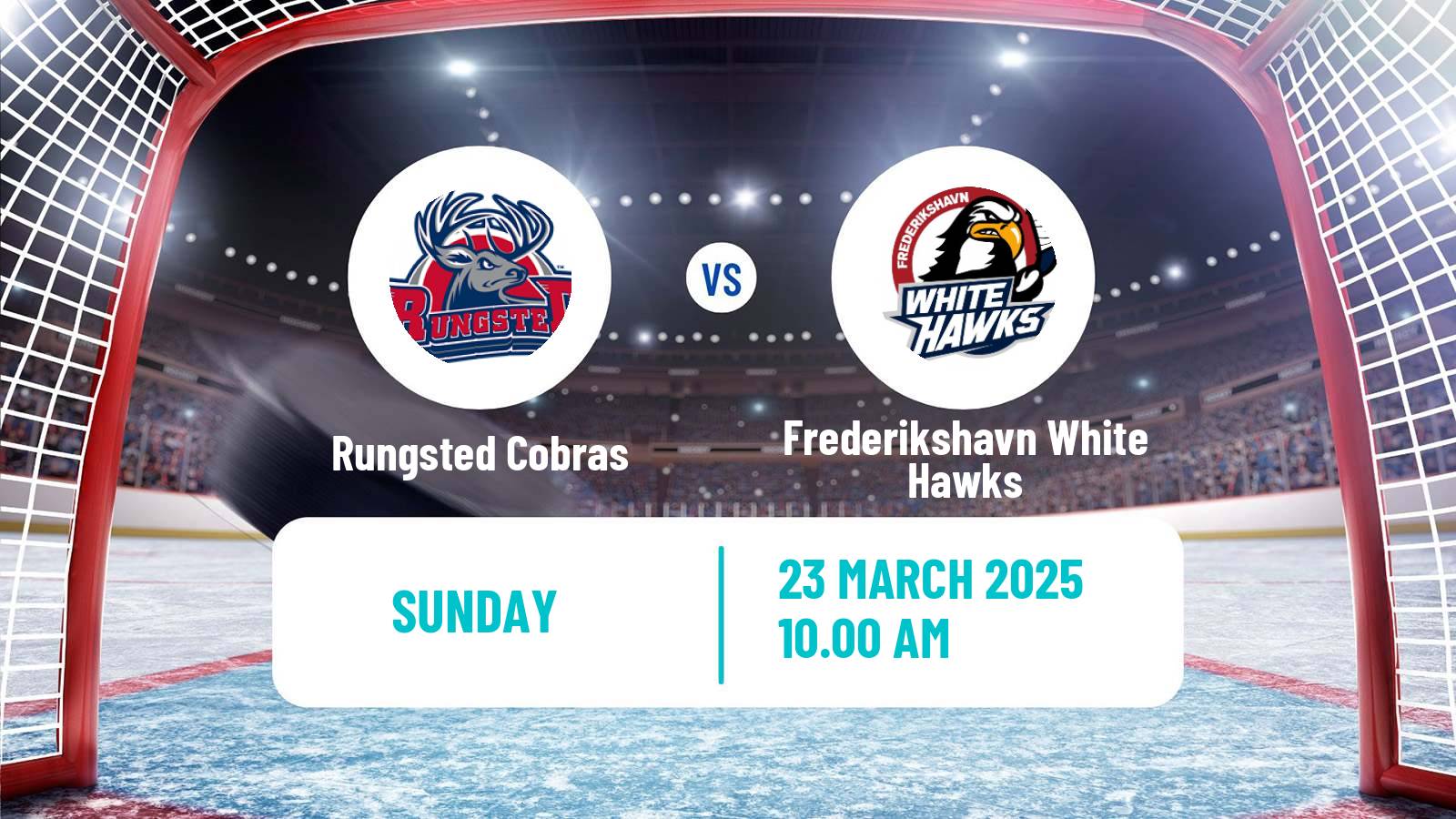 Hockey Danish Ishockey Ligaen Rungsted Cobras - Frederikshavn White Hawks