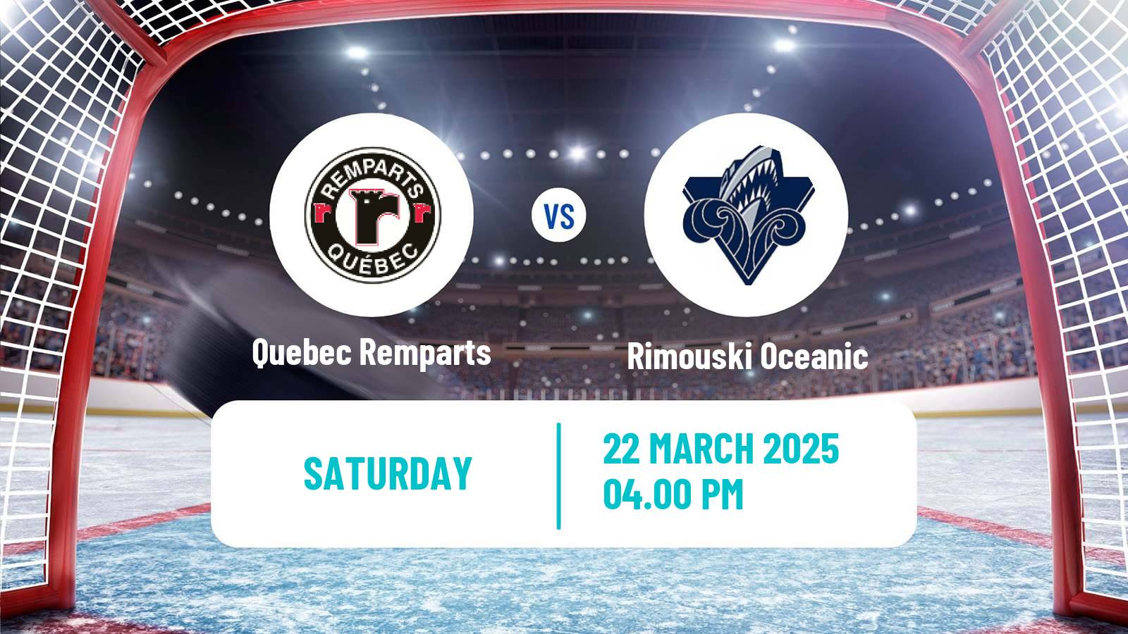 Hockey QMJHL Quebec Remparts - Rimouski Oceanic