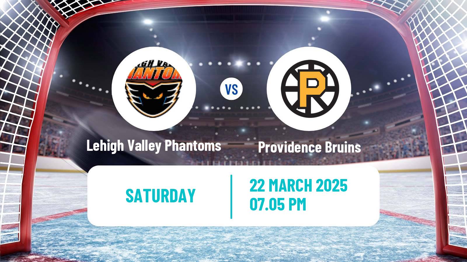 Hockey AHL Lehigh Valley Phantoms - Providence Bruins