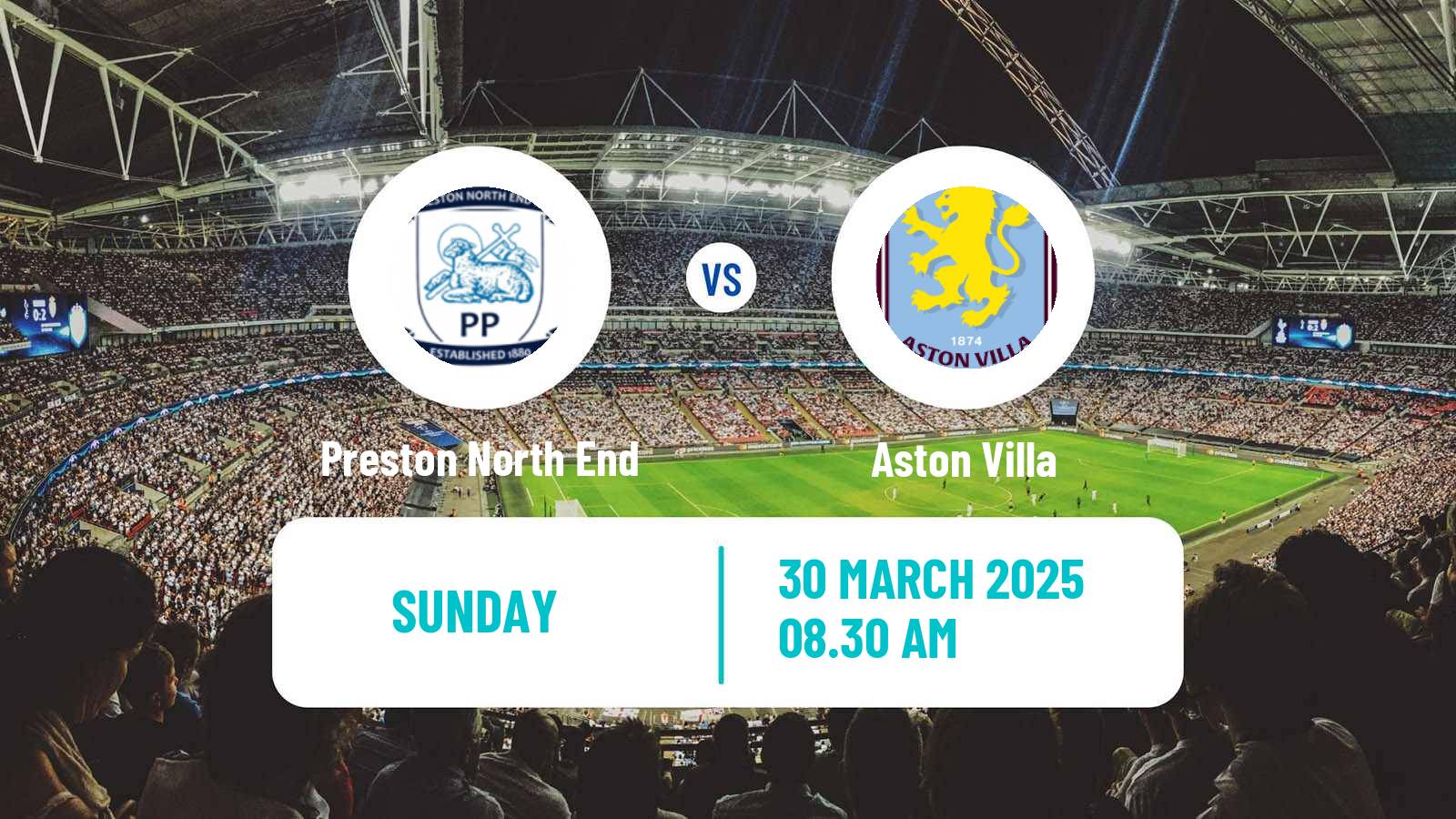 Soccer English FA Cup Preston North End - Aston Villa