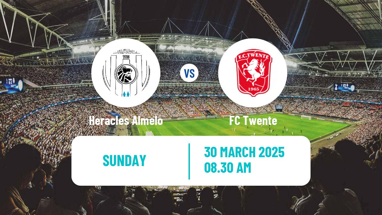 Soccer Dutch Eredivisie Heracles Almelo - Twente