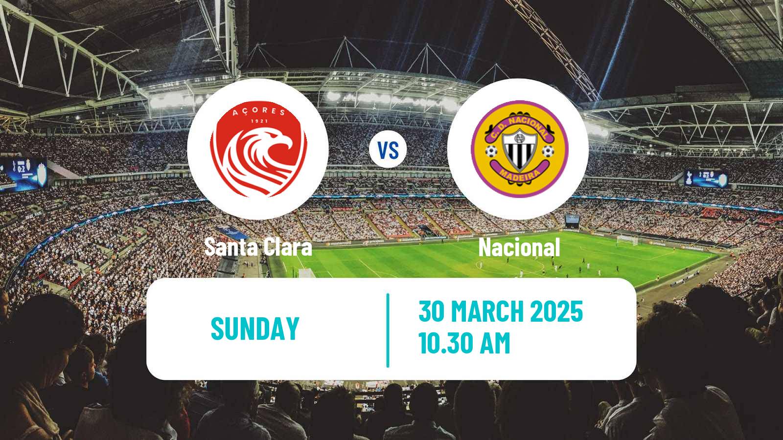 Soccer Liga Portugal Santa Clara - Nacional