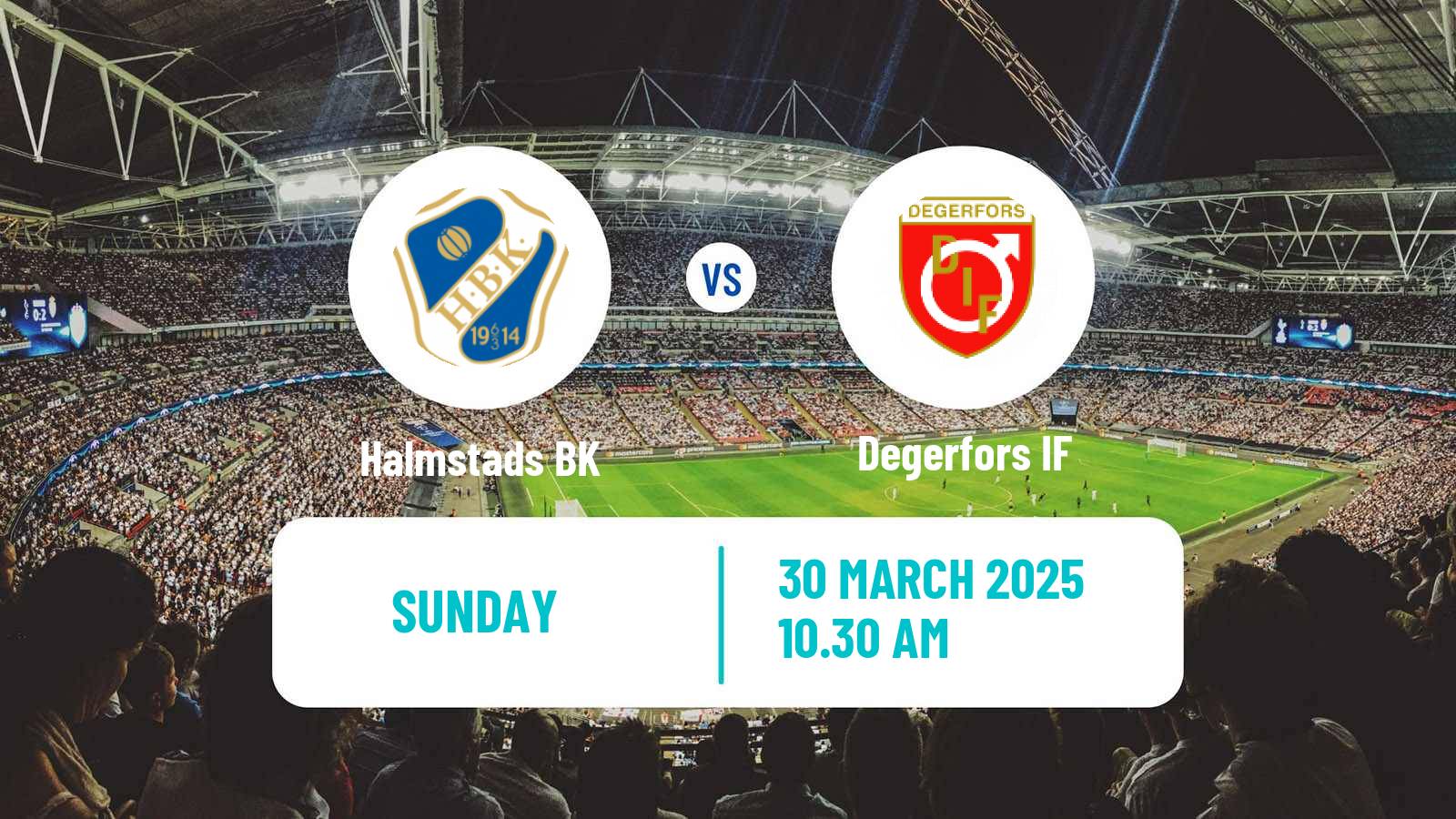 Soccer Swedish Allsvenskan Halmstad - Degerfors
