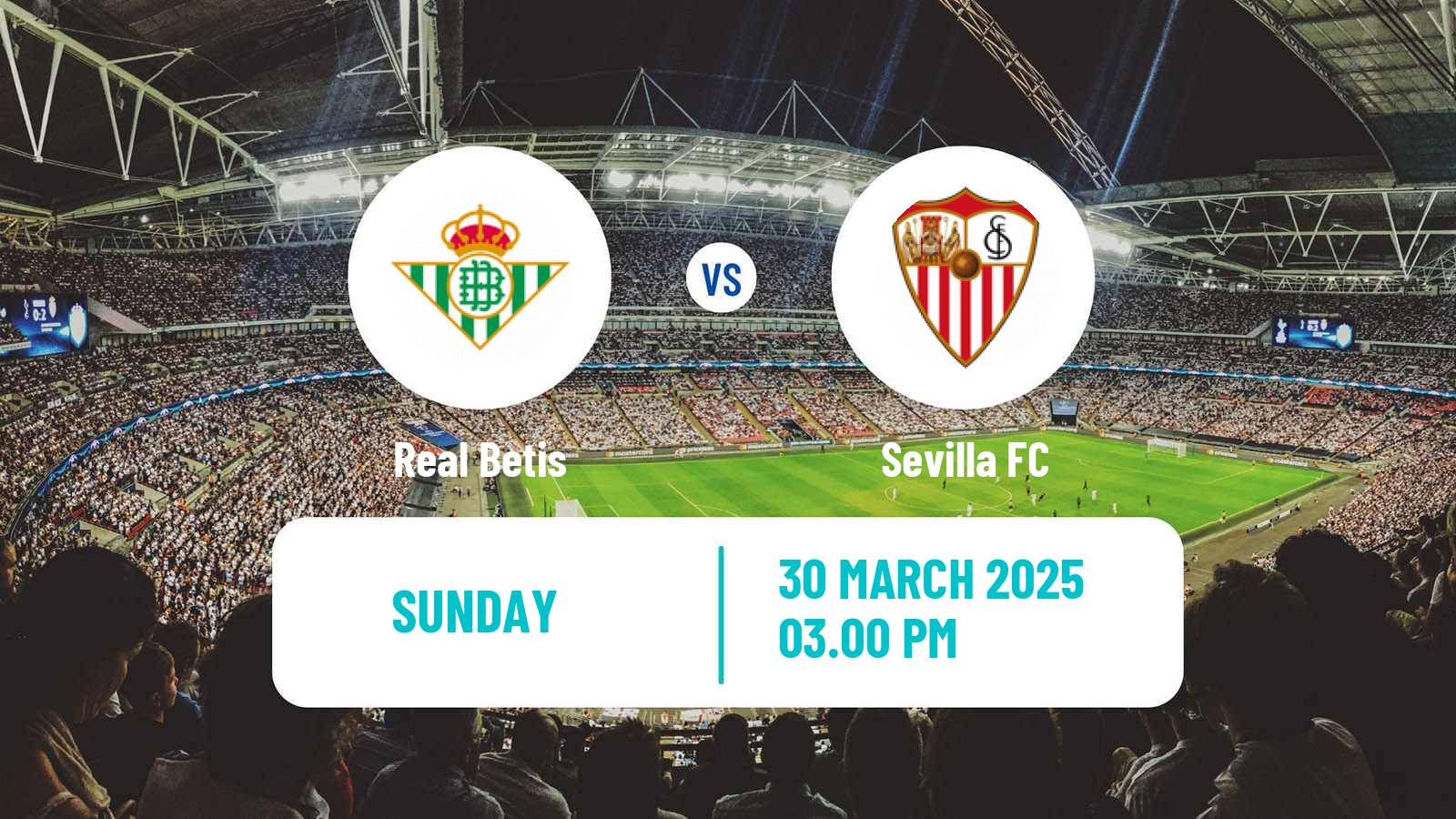 Soccer Spanish LaLiga Betis - Sevilla