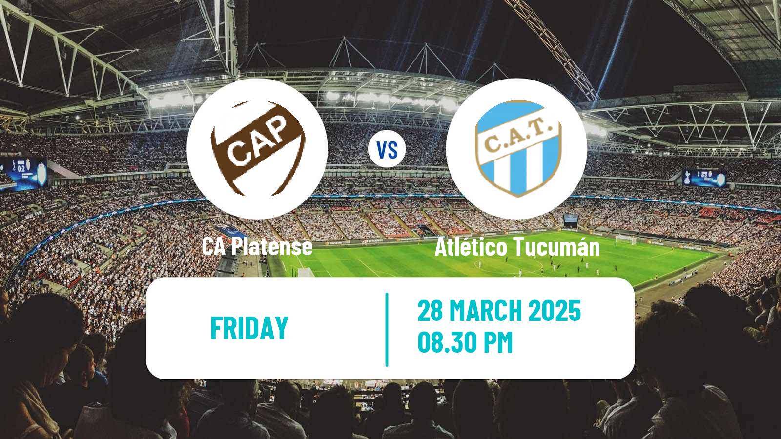 Football Argentinian Liga Profesional Platense - Atlético Tucumán