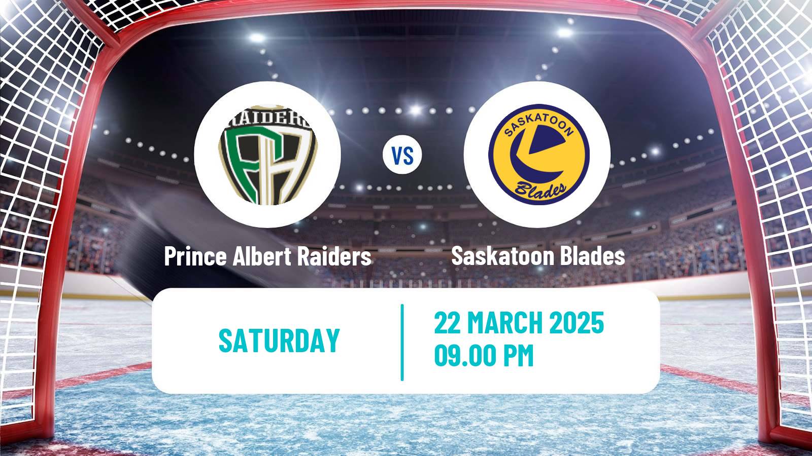 Hockey WHL Prince Albert Raiders - Saskatoon Blades