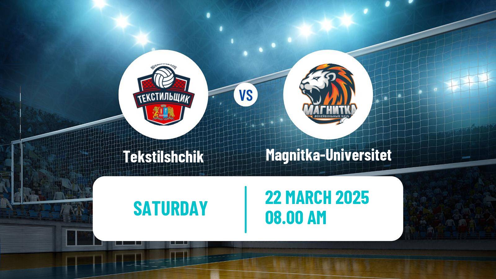 Volleyball Russian Vysshaya League A Volleyball Tekstilshchik - Magnitka-Universitet