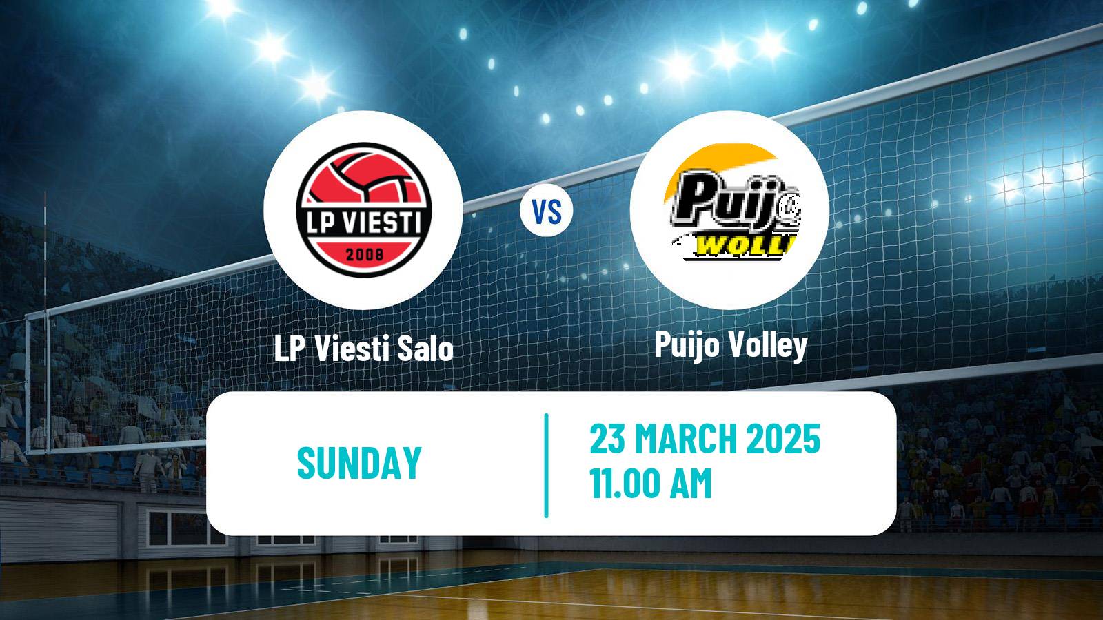 Volleyball Finnish Mestaruusliiga Volleyball Women LP Viesti Salo - Puijo
