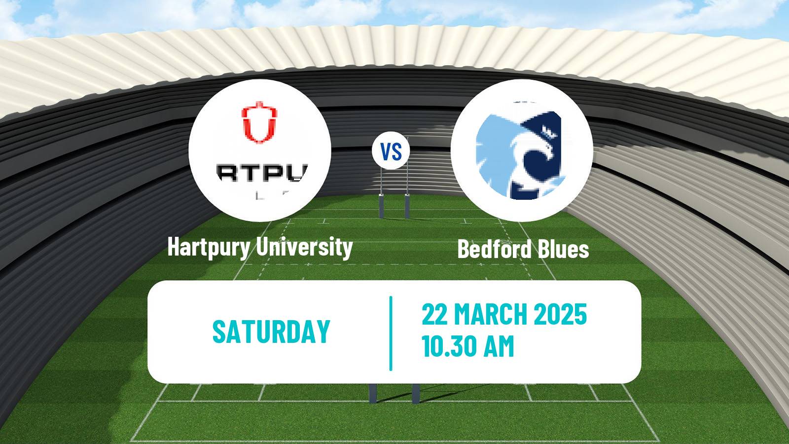 Rugby union English Championship Rugby Hartpury University - Bedford Blues