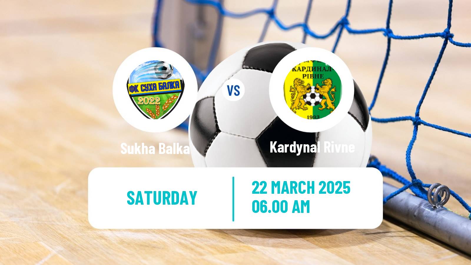 Futsal Ukrainian Extra Liga Futsal Sukha Balka - Kardynal Rivne