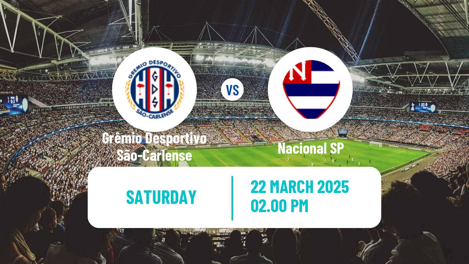 Soccer Brazilian Campeonato Paulista A4 Grêmio Desportivo São-Carlense - Nacional SP