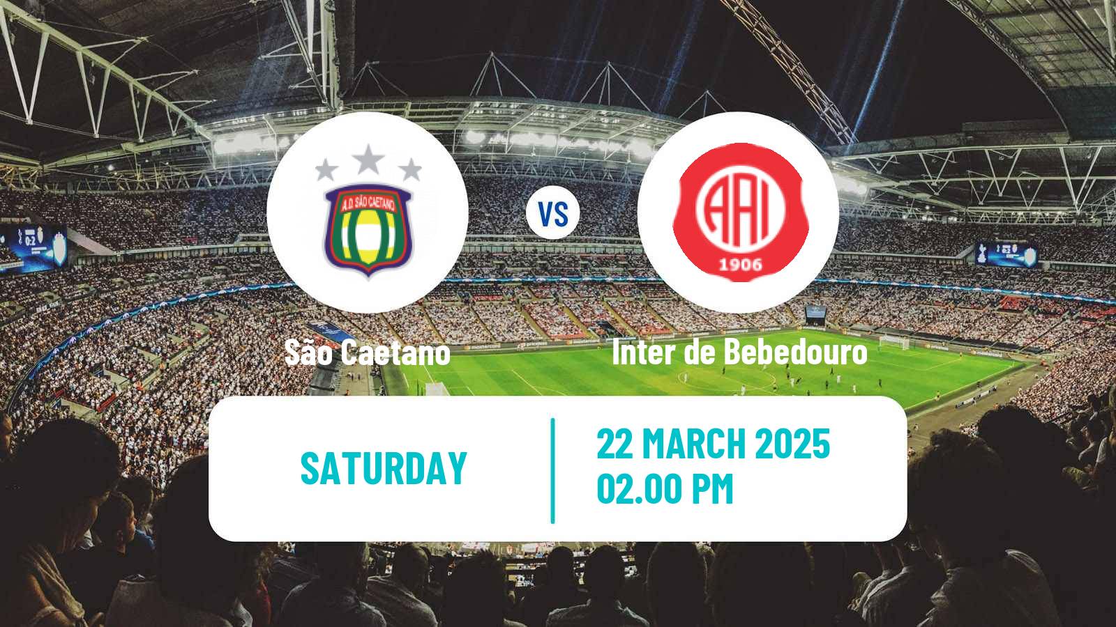 Football Brazilian Campeonato Paulista A4 São Caetano - Inter de Bebedouro
