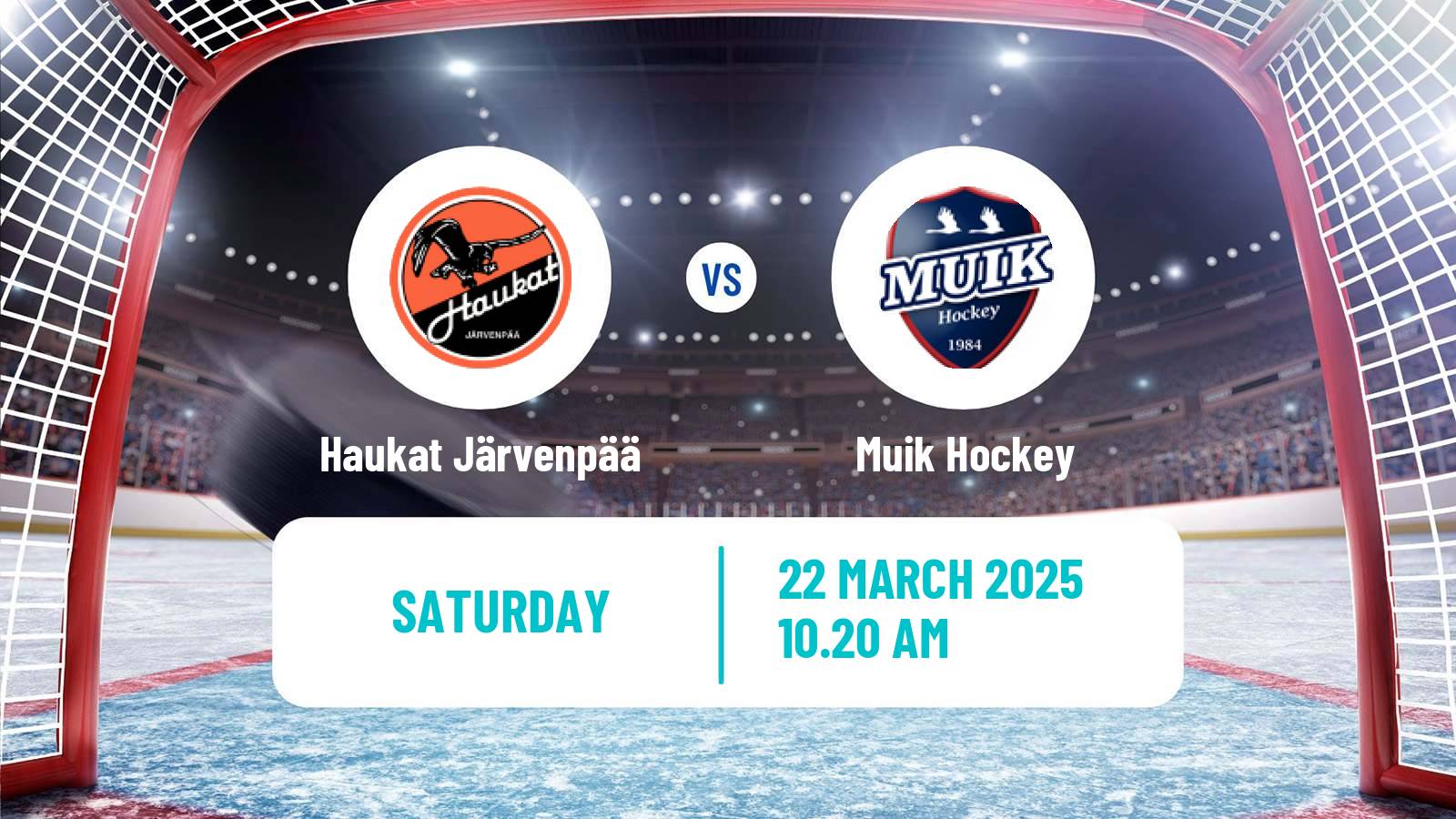 Hockey Finnish Suomi-sarja Haukat Järvenpää - Muik Hockey