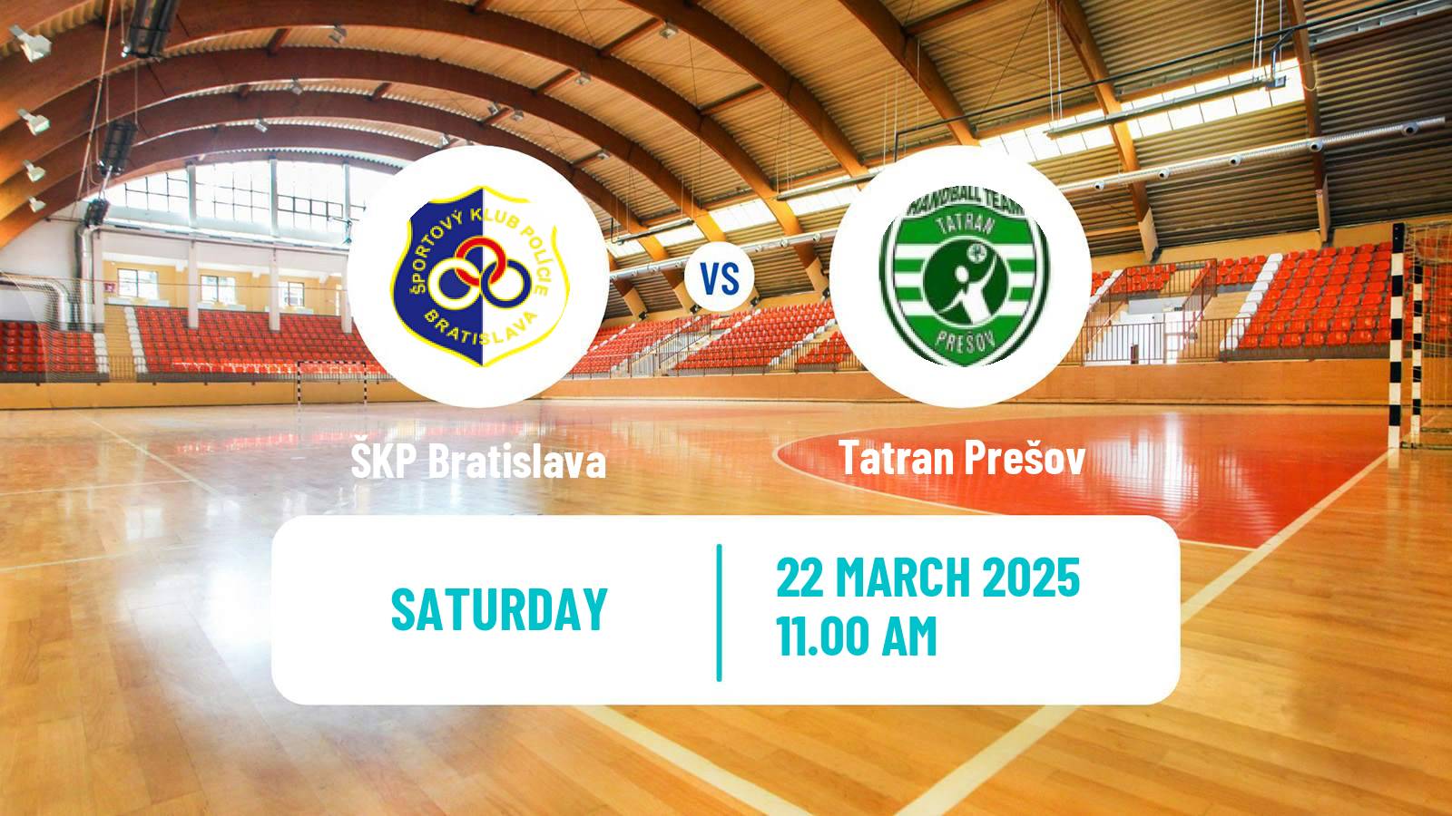 Handball Slovak Extraliga Handball ŠKP Bratislava - Tatran Prešov