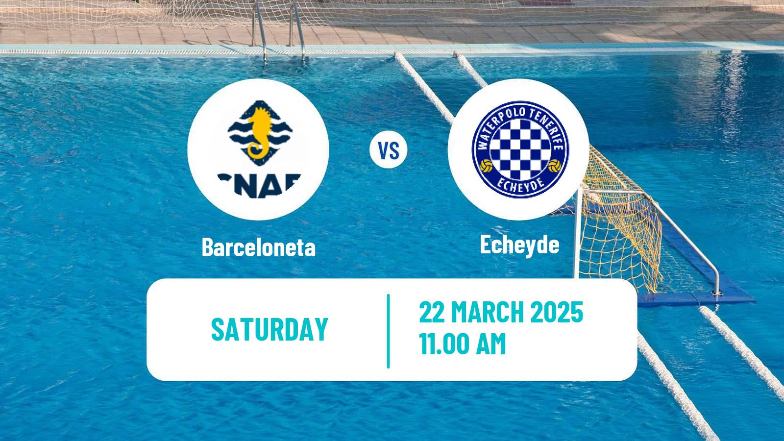 Water polo Spanish Liga Premaat Women Barceloneta - Echeyde