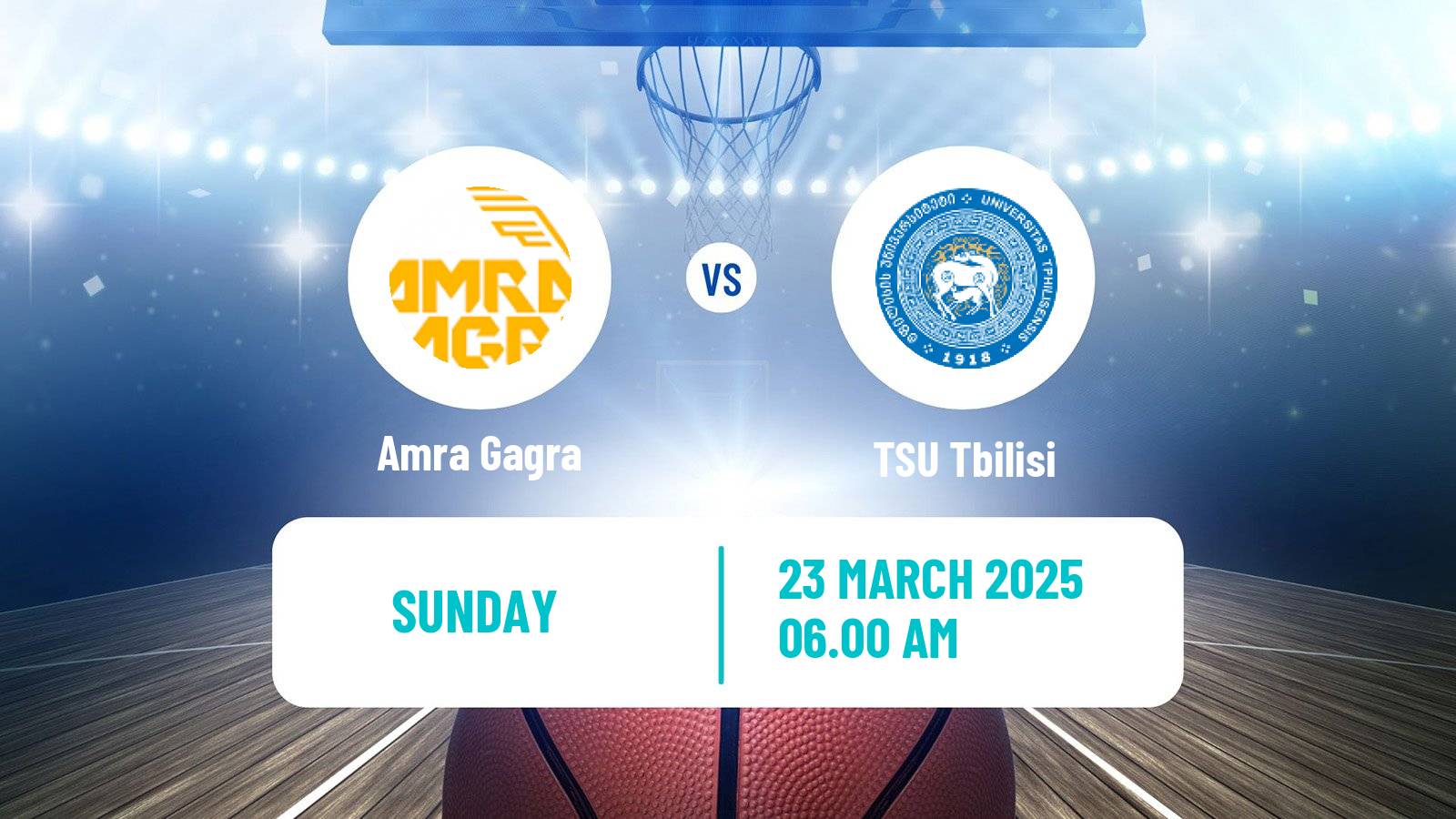 Basketball Georgian Superleague Basketball Amra Gagra - TSU Tbilisi