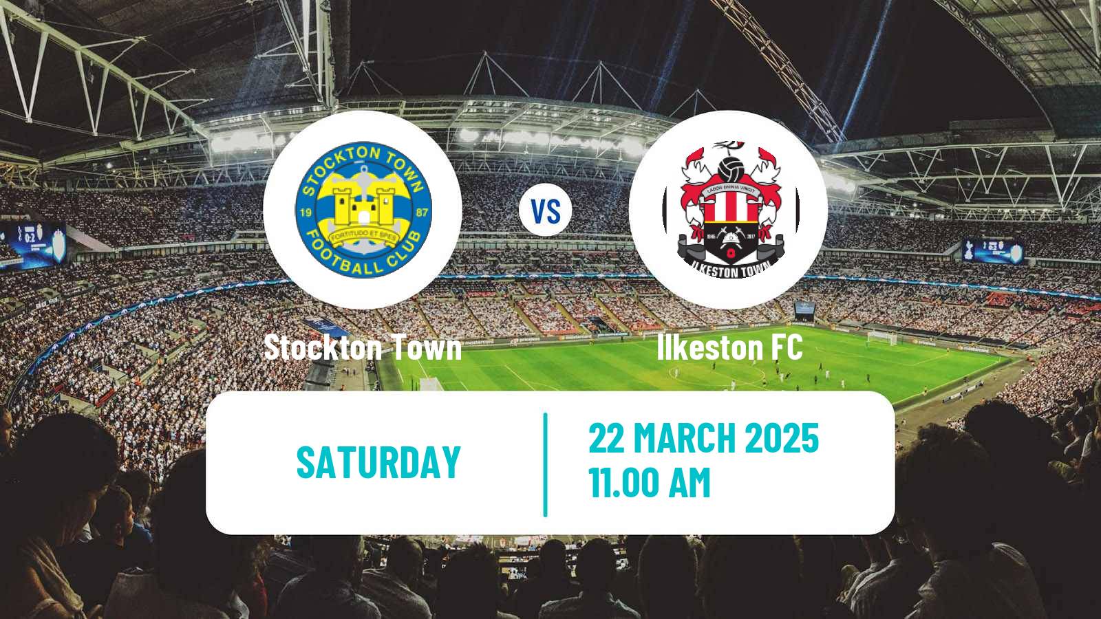 Soccer English NPL Premier Division Stockton Town - Ilkeston