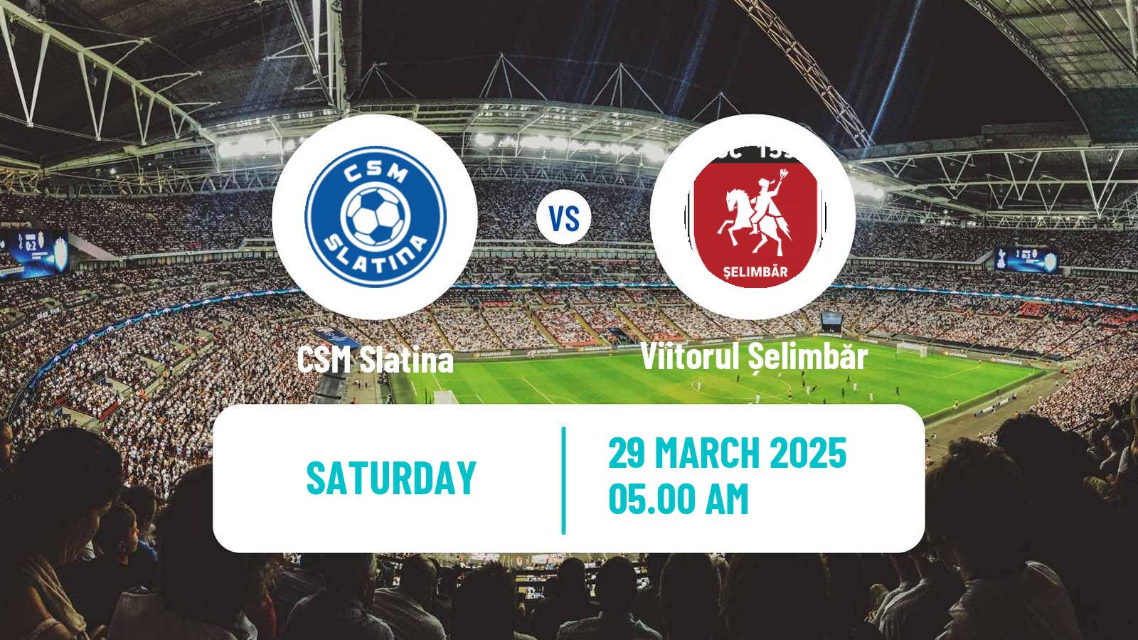 Soccer Romanian Division 2 CSM Slatina - Viitorul Șelimbăr