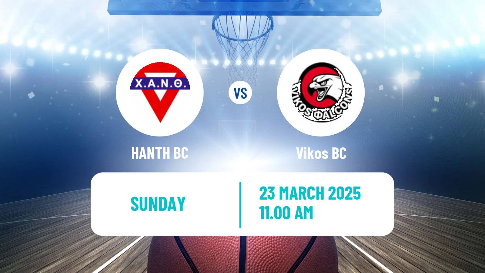 Basketball Greek Elite League Basketball HANTH - Vikos
