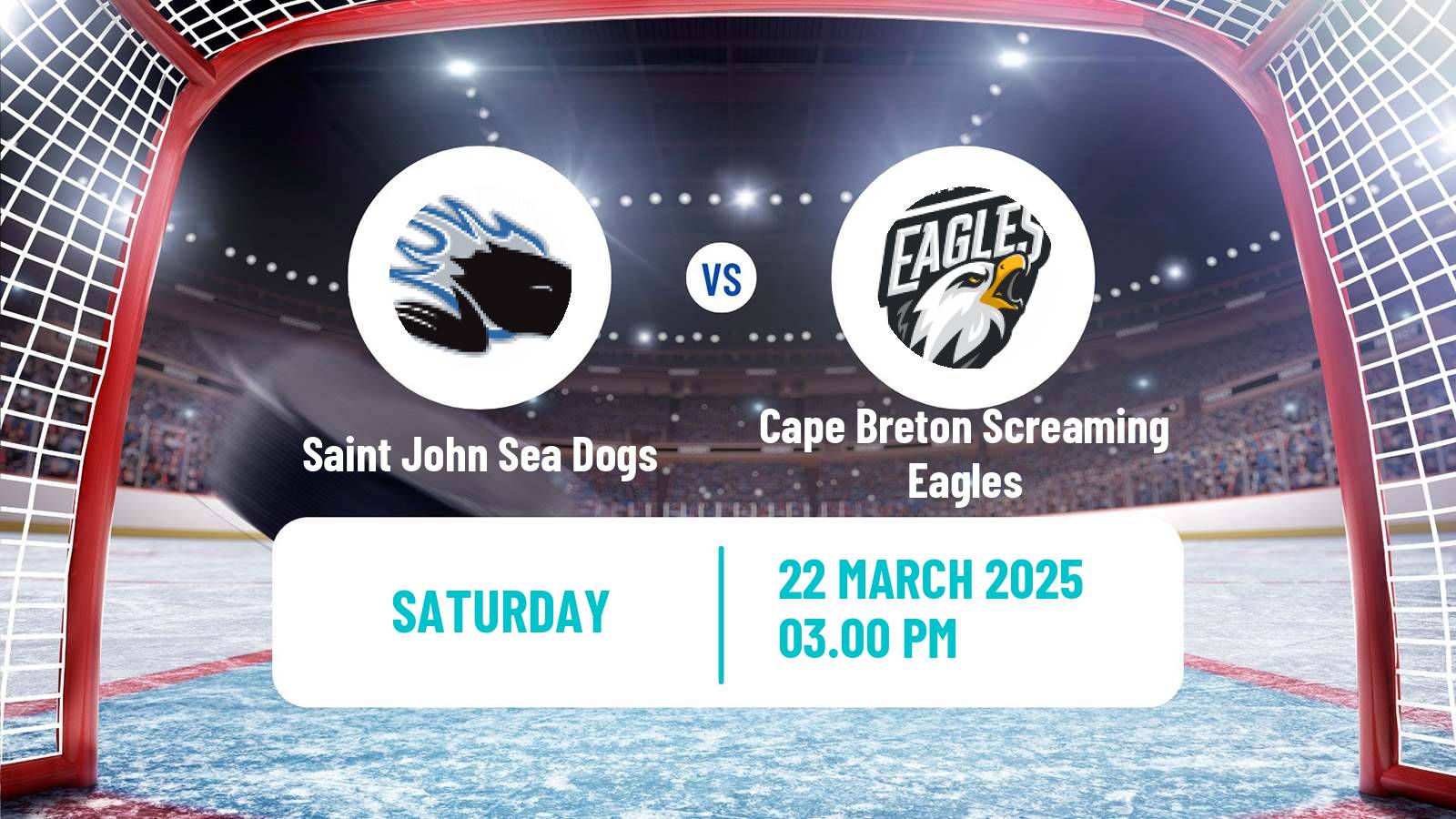 Hockey QMJHL Saint John Sea Dogs - Cape Breton Screaming Eagles