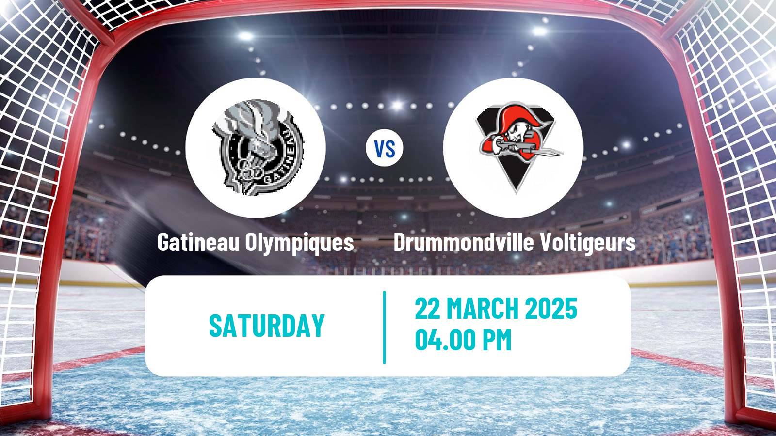 Hockey QMJHL Gatineau Olympiques - Drummondville Voltigeurs