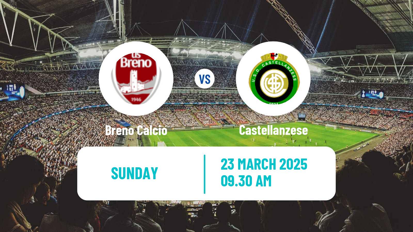 Soccer Italian Serie D - Group B Breno - Castellanzese
