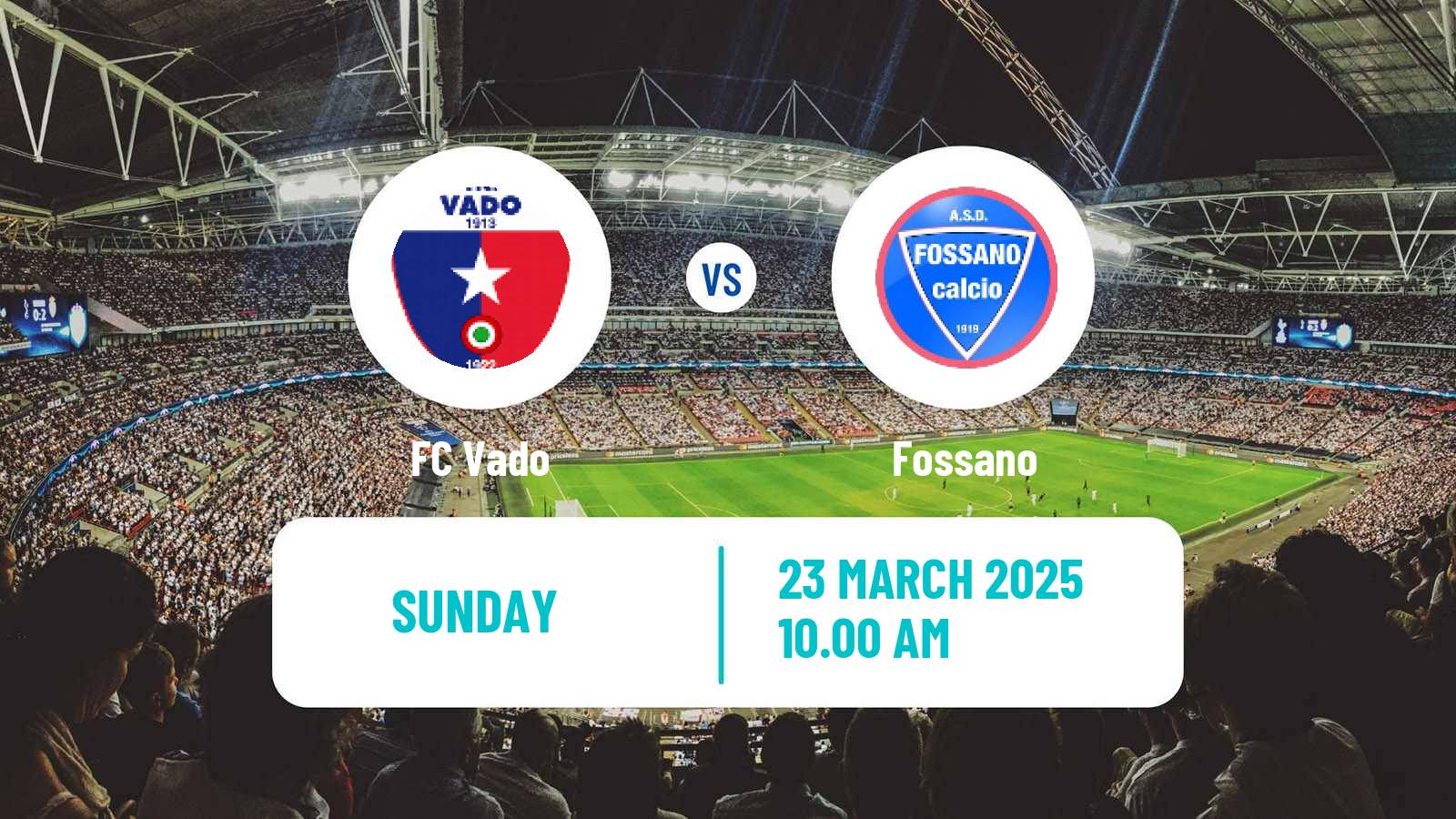 Soccer Italian Serie D - Group A Vado - Fossano