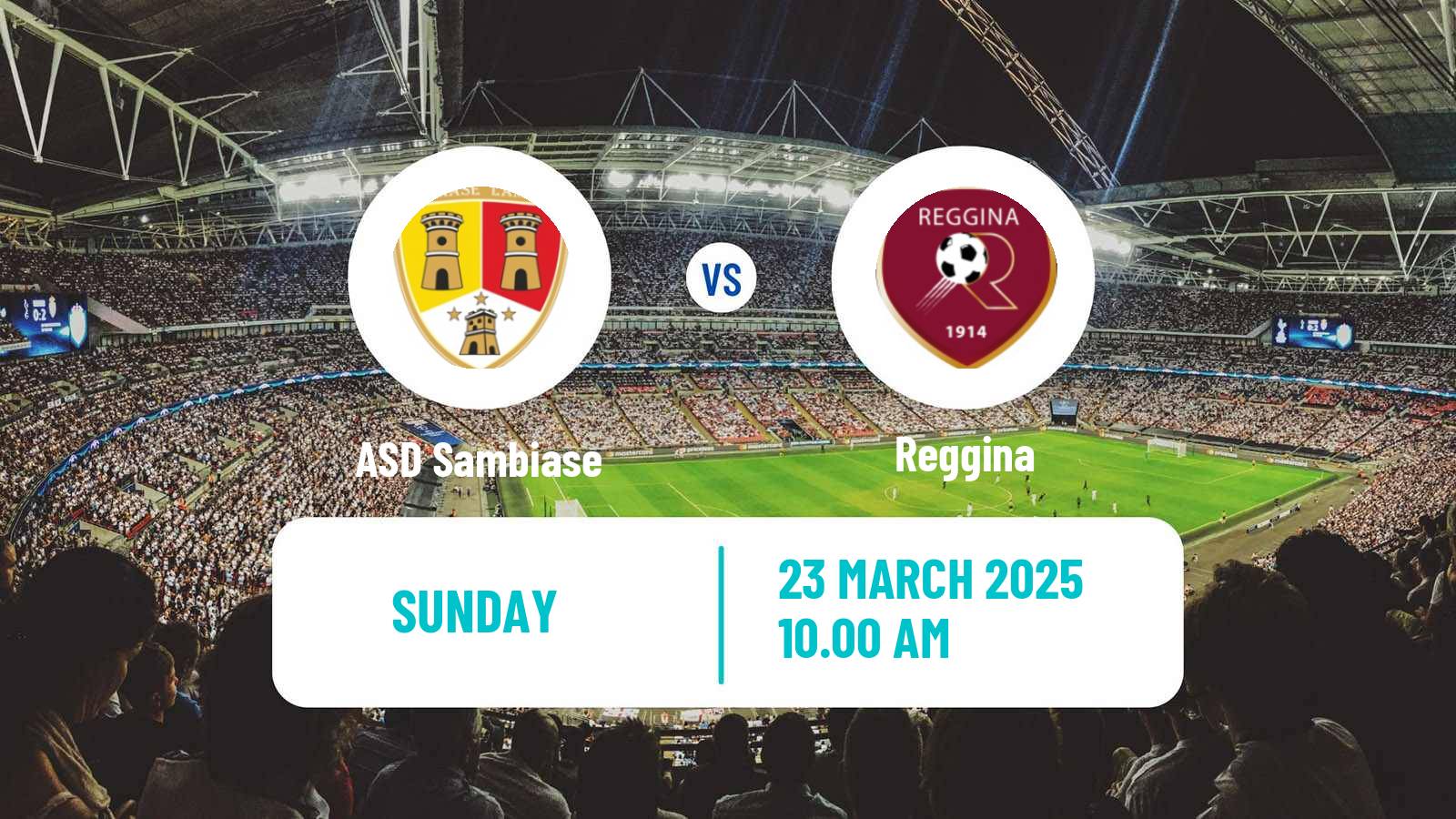 Football Italian Serie D - Group I Sambiase - Reggina