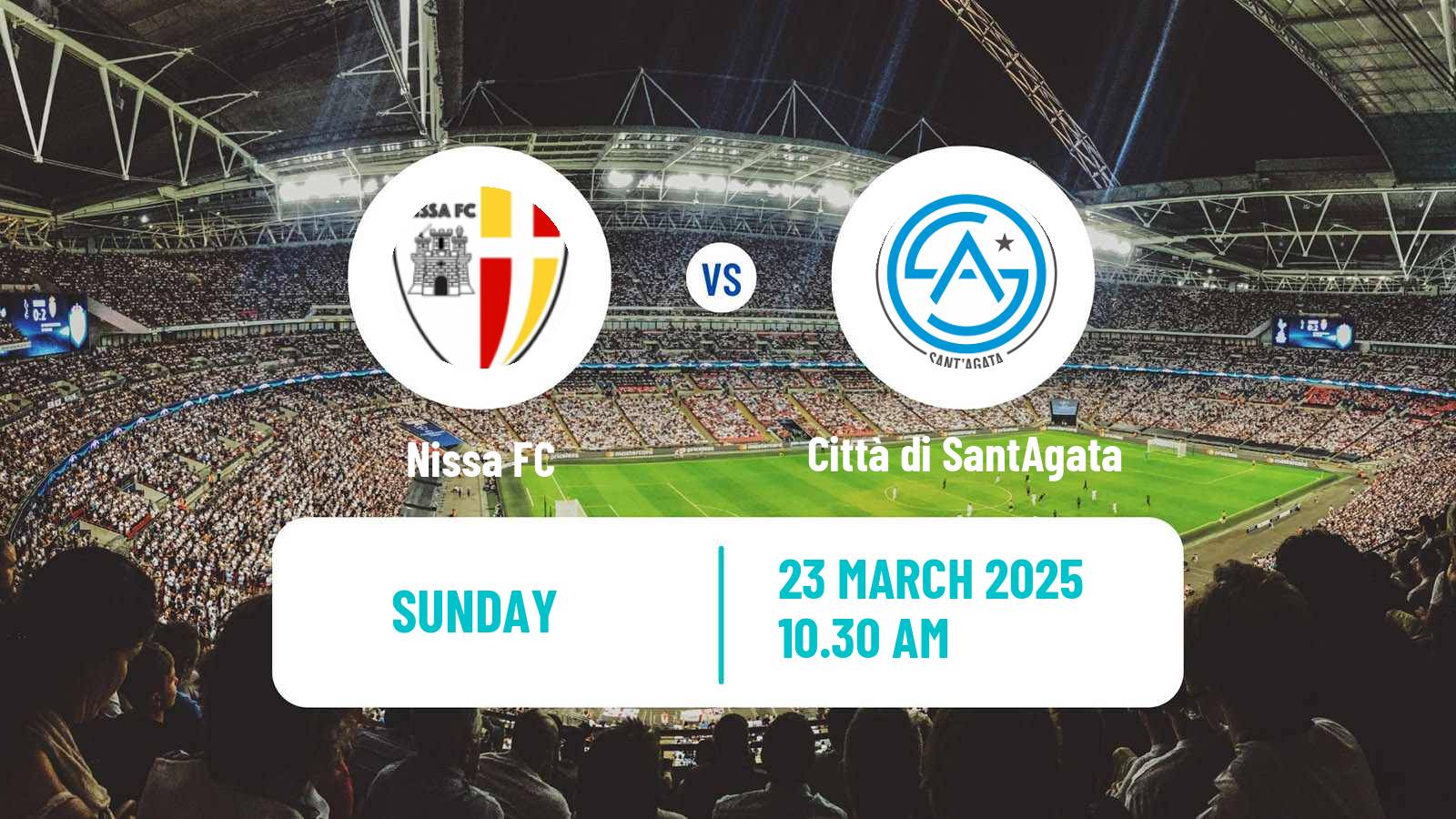 Soccer Italian Serie D - Group I Nissa - Città di SantAgata
