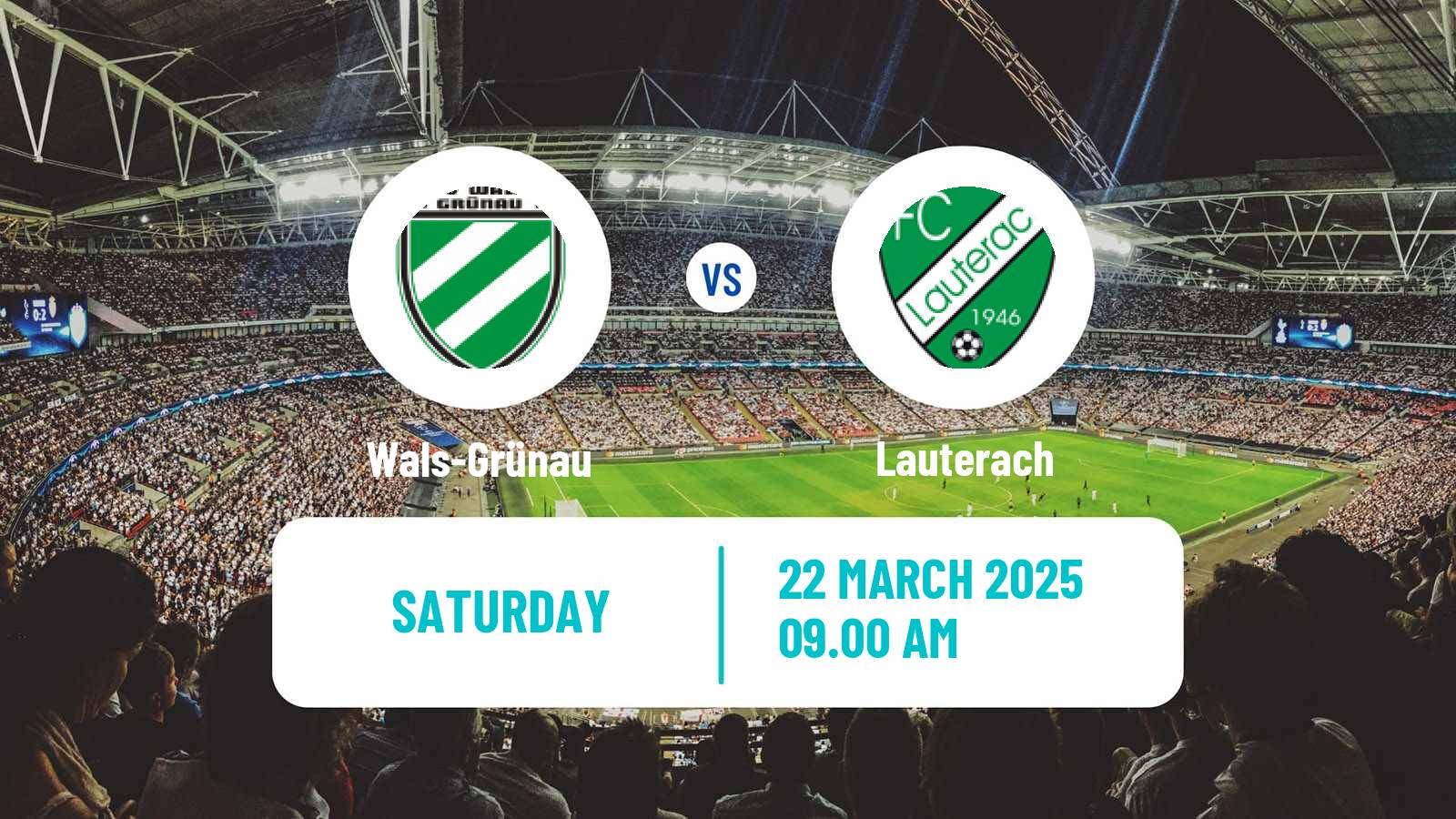 Soccer Austrian Regionalliga West Wals-Grünau - Lauterach
