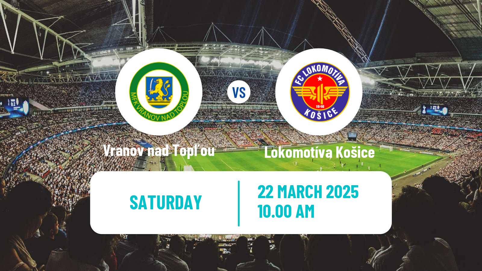 Soccer Slovak 3 Liga East Vranov nad Topľou - Lokomotíva Košice