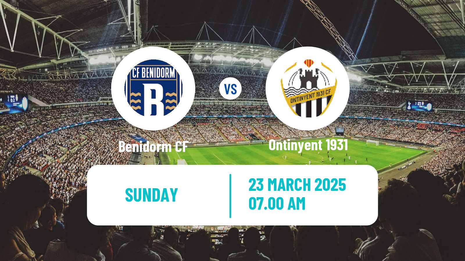 Soccer Spanish Tercera RFEF - Group 6 Benidorm - Ontinyent 1931