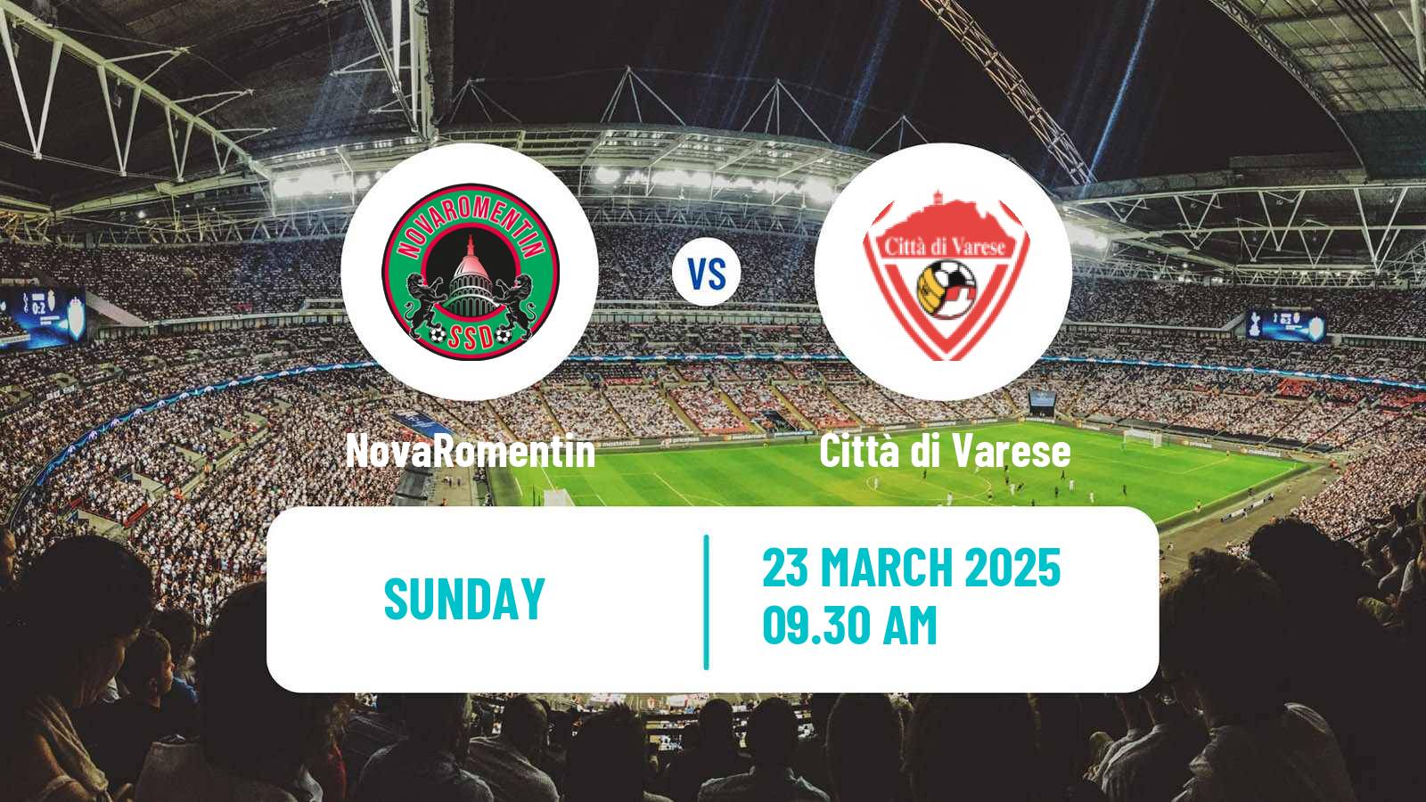 Soccer Italian Serie D - Group A NovaRomentin - Città di Varese