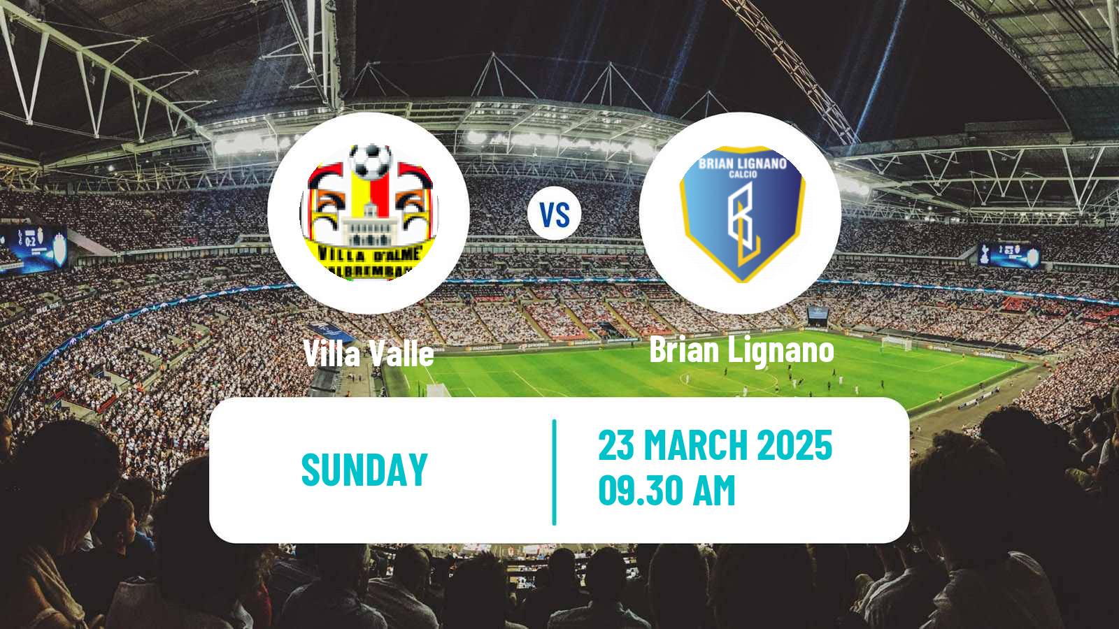 Soccer Italian Serie D - Group C Villa Valle - Brian Lignano