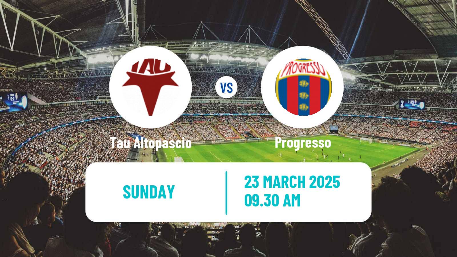 Soccer Italian Serie D - Group D Tau Altopascio - Progresso