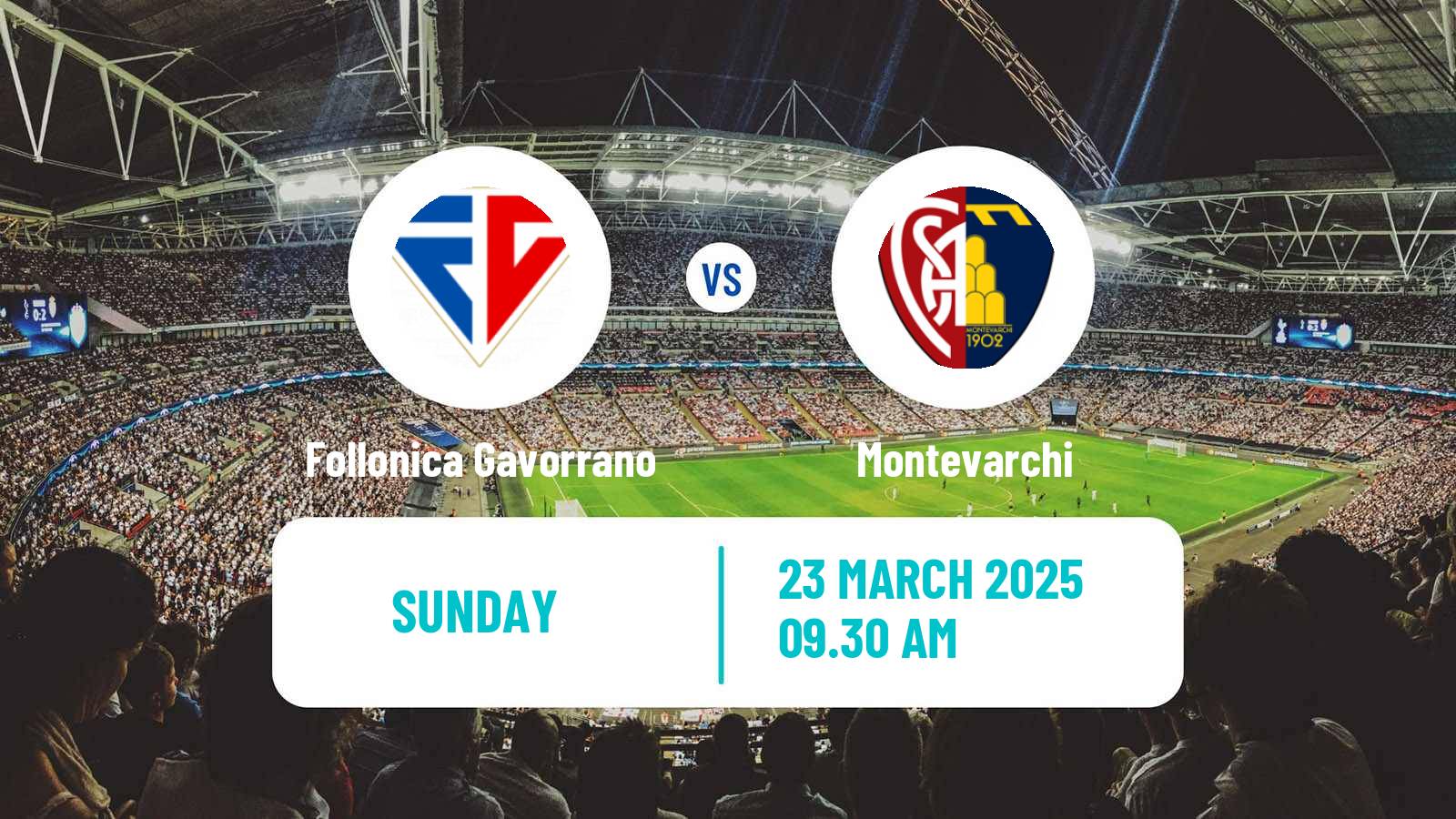 Soccer Italian Serie D - Group E Follonica Gavorrano - Montevarchi