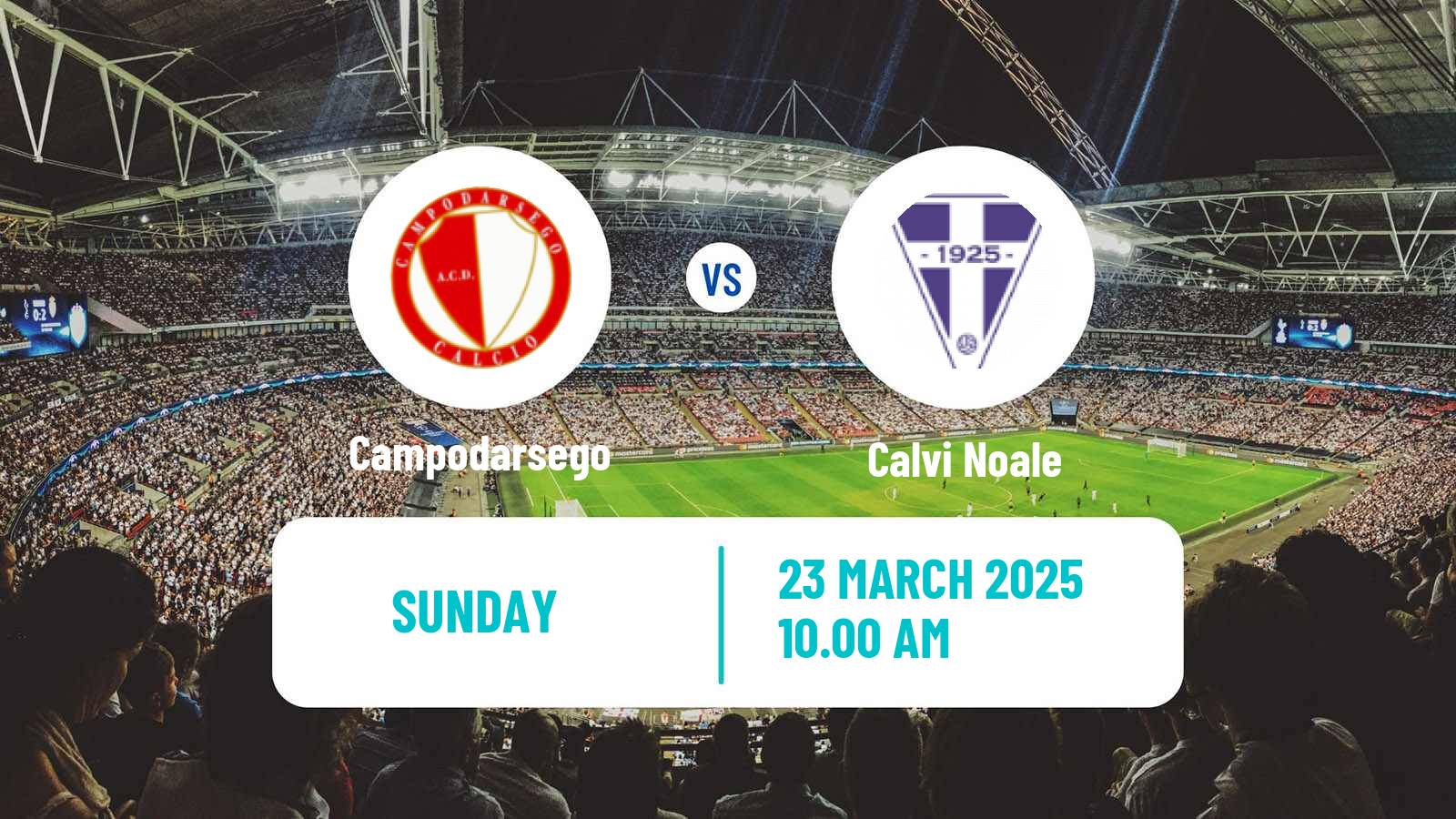 Soccer Italian Serie D - Group C Campodarsego - Calvi Noale