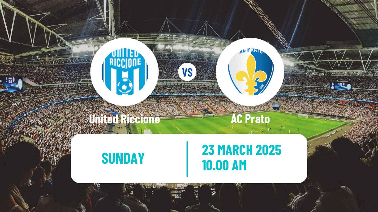 Soccer Italian Serie D - Group D United Riccione - Prato