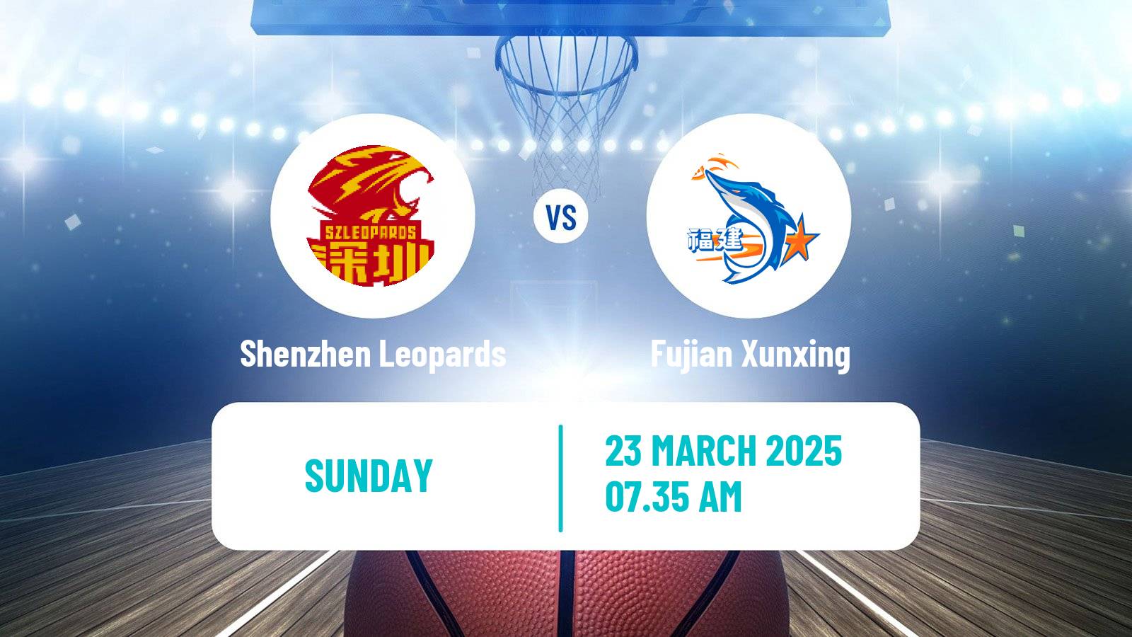 Basketball CBA Shenzhen Leopards - Fujian Xunxing