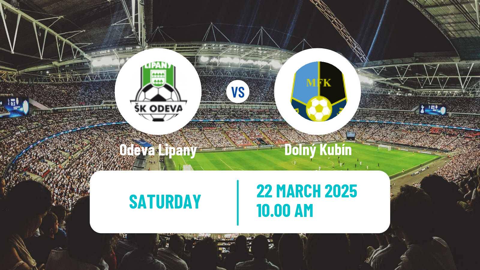 Soccer Slovak 3 Liga East Odeva Lipany - Dolný Kubín